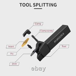 Lathe Cutting Tools Set Hard Alloy Carbide Inserts External Turning Tool Holder