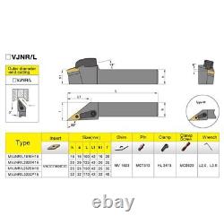 Lathe Cutting Tools Set Hard Alloy Carbide Inserts External Turning Tool Holder