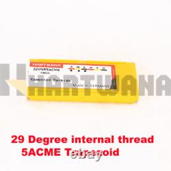 Lathe Internal Threading Boring 20mm 29 Degree 5ACME Threading Insert