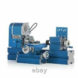 Lathe Machine DIY Tool Metal Mini Turning Metal Lathe Motorized Metalworking US