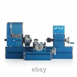 Lathe Machine DIY Tool Metal Mini Turning Metal Lathe Motorized Metalworking US