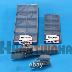 Lathe Parting Grooving Cut-Off Combination Module Holder With Inserts 2mm 3mm