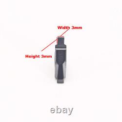 Lathe Threading Tool Straight Groove Thread Carbide Grooving Insert 3mm wide