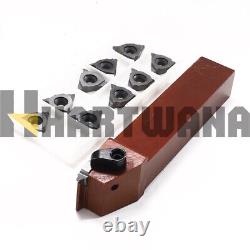 Lathe Threading Turning Left Hand Tool 30° Metric Trapezoid T7 Insert 10PCS