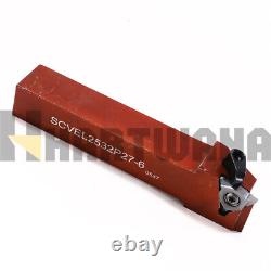 Lathe Threading Turning Left Hand Tool 30° Metric Trapezoid T7 Insert 10PCS