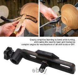 Lathe Tool Holder Base 25mm Hole Dia Woodworking Turning Lathe Tool Holder New