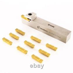 Lathe Turning Tool External Grooving CutIing Inserts For Heavy Cutting 8mm Wide