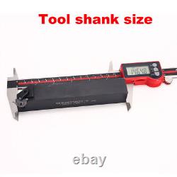 Lathe Turning Tool Holder Indexable Grooving Threading Inserts Width 2mm 3mm