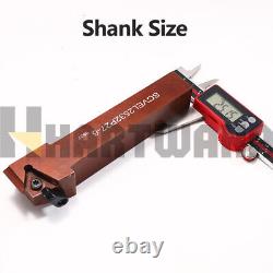 Lathe Turning Tool Holder Indexable Turning Threading For 30 Degrees 27VNR7TR