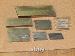 Lathe Turning Tool Square Bit Blanks Machinist Cobalt & M35 1'' x 1'' x 7'', Lot