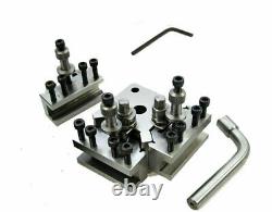 Lathe Turning tool holder 3pc Quick Change Toolpost to Suit Myford