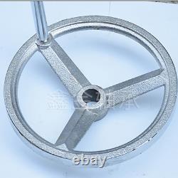 Machine Handwheel Three Spoke Round Turned Rim Hand Wheel Milling Machine Lathe