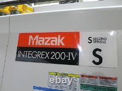 Mazak Integrex 200 IV S 5-axis Cnc Turning Center Lathe New 2010 Mazak Integre
