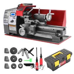 Metal Automatic Woodworking Turning Drilling Lathe Machine Mini Metal 600W