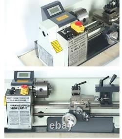 Metal Bench Lathe Mini Precision Wood Lathe Turning Machine 2500rpm 220V 110V