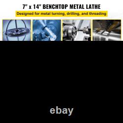 Metal Lathe 7 x 14, for Various Types of Metal Turning