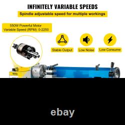 Metal Lathe 7 x 14, for Various Types of Metal Turning
