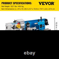 Metal Lathe 7 x 14, for Various Types of Metal Turning