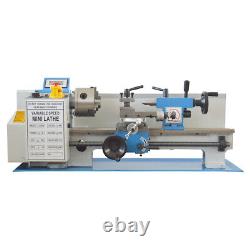 Metal Lathe 7x14 Lathe Variable Speed Turning Machine with 750W Brushless Motor