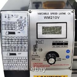 Metal Lathe 8x31 Inch Thread Double Chuck Metal Lathe 1100W 110V MT5