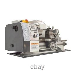 Metal Lathe Horizontal Lathe WM210V Small Brushless Lathe Turning Face Machining