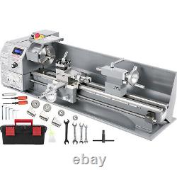 Metal Lathe Mini Lathe 8.7x23.6 1.1KW for Counter Face Turning Brushless Motor