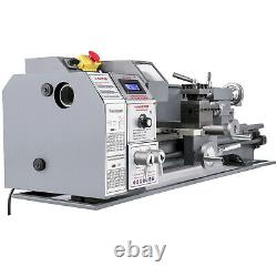 Metal Lathe Mini Lathe 8.7x23.6 1.1KW for Counter Face Turning Brushless Motor