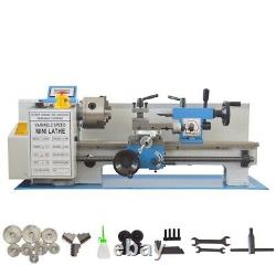 Metal Lathe Precision Bench Lathe Brushless Motor All Metal Gears Variable Speed
