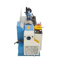 Metal Lathe Precision Bench Lathe Brushless Motor All Metal Gears Variable Speed