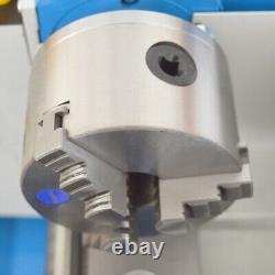 Metal Lathe Precision Bench Lathe Brushless Motor All Metal Gears Variable Speed