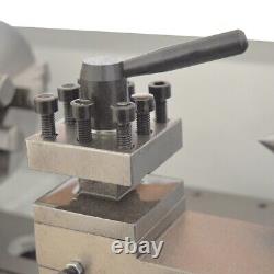 Metal Lathe Precision Bench Lathe Brushless Motor All Metal Gears Variable Speed