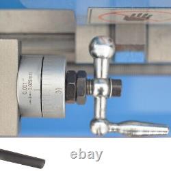Metal Lathe Precision Bench Lathe Brushless Motor All Metal Gears Variable Speed