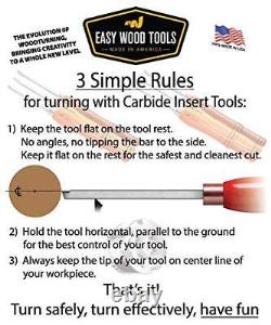 Mini Easy Detailer 7200 With Replaceable Carbide Insert For Lathe Wood Turning