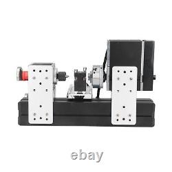 Mini Lathe Kit, 12V DC 60W 12000RPM High Power Micro Lathe Machine Mini Lathe