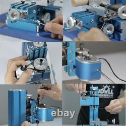 Mini Lathe Machine DIY Tool Universal Soft Metal Turning Metal Lathe