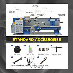 Mini Metal Lathe 7x14 Metalworking Woodworking 2500RPM Turning Milling 110V