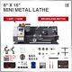 Mini Metal Lathe 8 × 16 1100w Metal Gear Digital Display 9-turning Tools