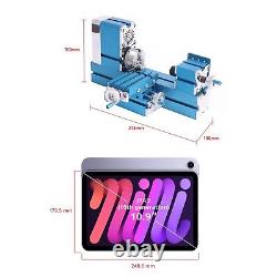 Mini Metal Lathe Machine Milling DIY Woodworking for Modelmaking Hobby Crafts