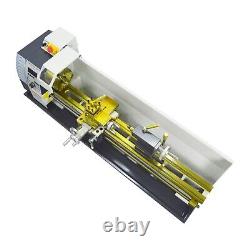 Miniature High Precision Electronic Metal Lathe Metric Thread 110V RC-210E Model