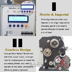Miniature High Precision Electronic Metal Lathe Metric Thread 110V RC-210E Model