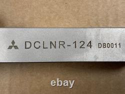 Mitsubishi DCLNR-124 Indexable Turning Tool Holder for Lathe 3/4 Square Shank