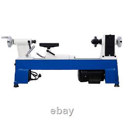 NEW-Benchtop Wood Lathe 10 x 18 Wood Lathe Machine 5 Variable Speeds 500/