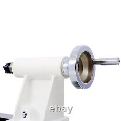 NEW-Benchtop Wood Lathe 10 x 18 Wood Lathe Machine 5 Variable Speeds 500/