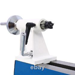 NEW-Benchtop Wood Lathe 10 x 18 Wood Lathe Machine 5 Variable Speeds 500/