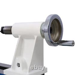 NEW-Benchtop Wood Lathe 10 x 18 Wood Lathe Machine 5 Variable Speeds 500/