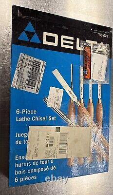 NEW Delta 46-625 Lathe Chisel Set Turning Tool Set