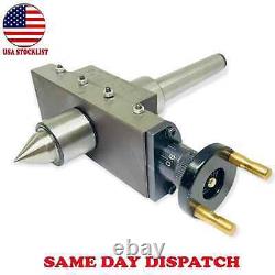 NEW IMPROVED Lathe Taper Turning Attachment MT1 Shank With Revolving Live Center