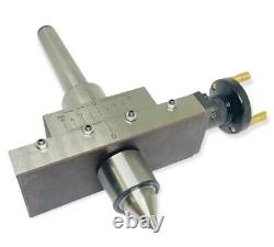 NEW IMPROVED Lathe Taper Turning Attachment MT3 Shank Revolving Live Center USA