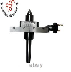NEW IMPROVED Lathe Taper Turning Attachment MT3 Shank With Revolving Live Center