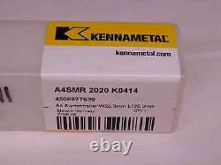 NEW KENNAMETAL A4SMR2020K0414 LATHE TURNING TOOL HOLDER 20mm SHANK A4.04
